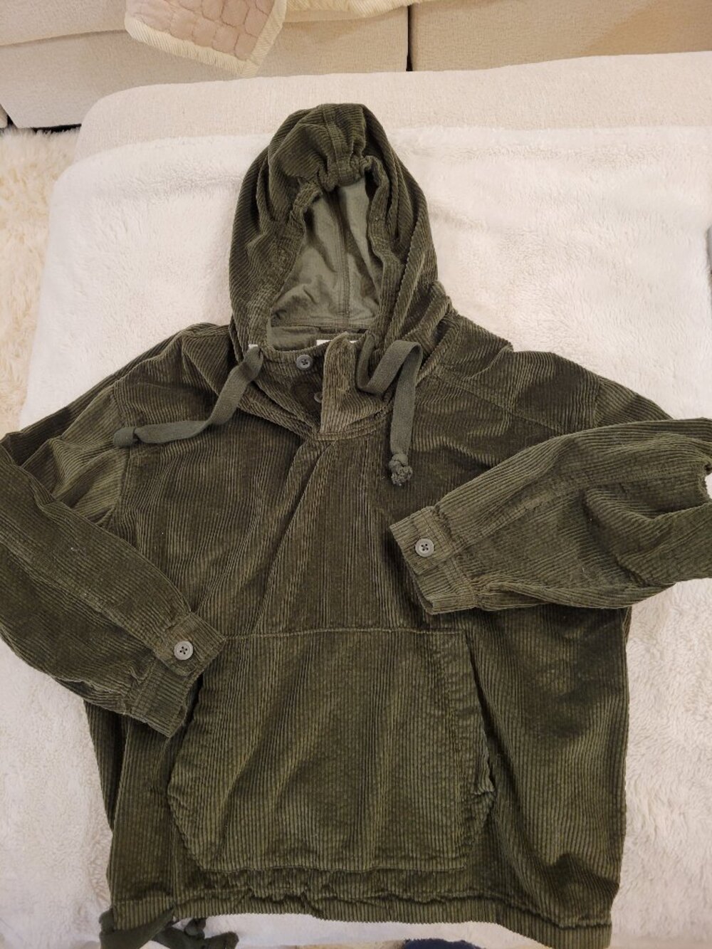 Corduroy Hoody